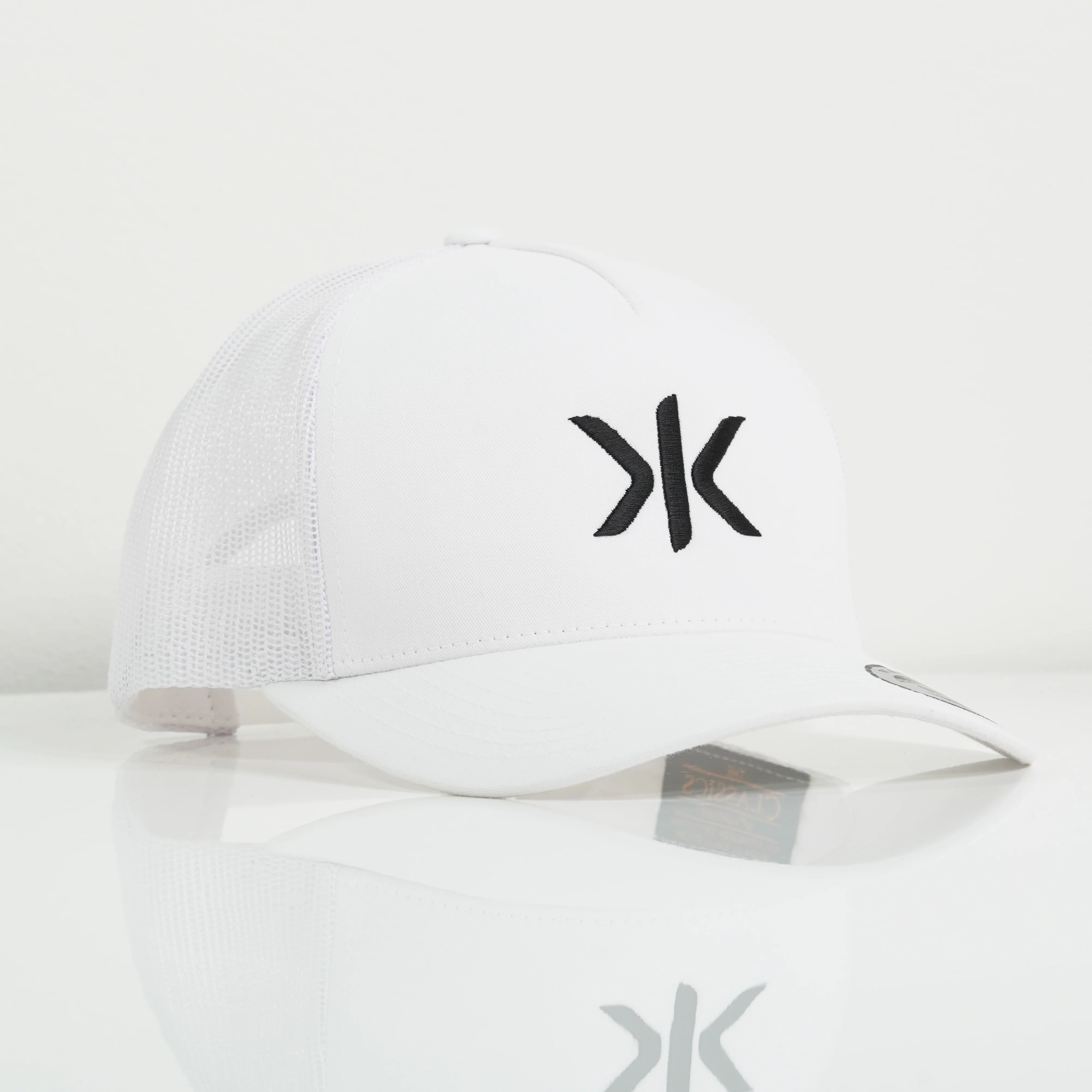 CRKD Snapback Hat White Edition - Image 3