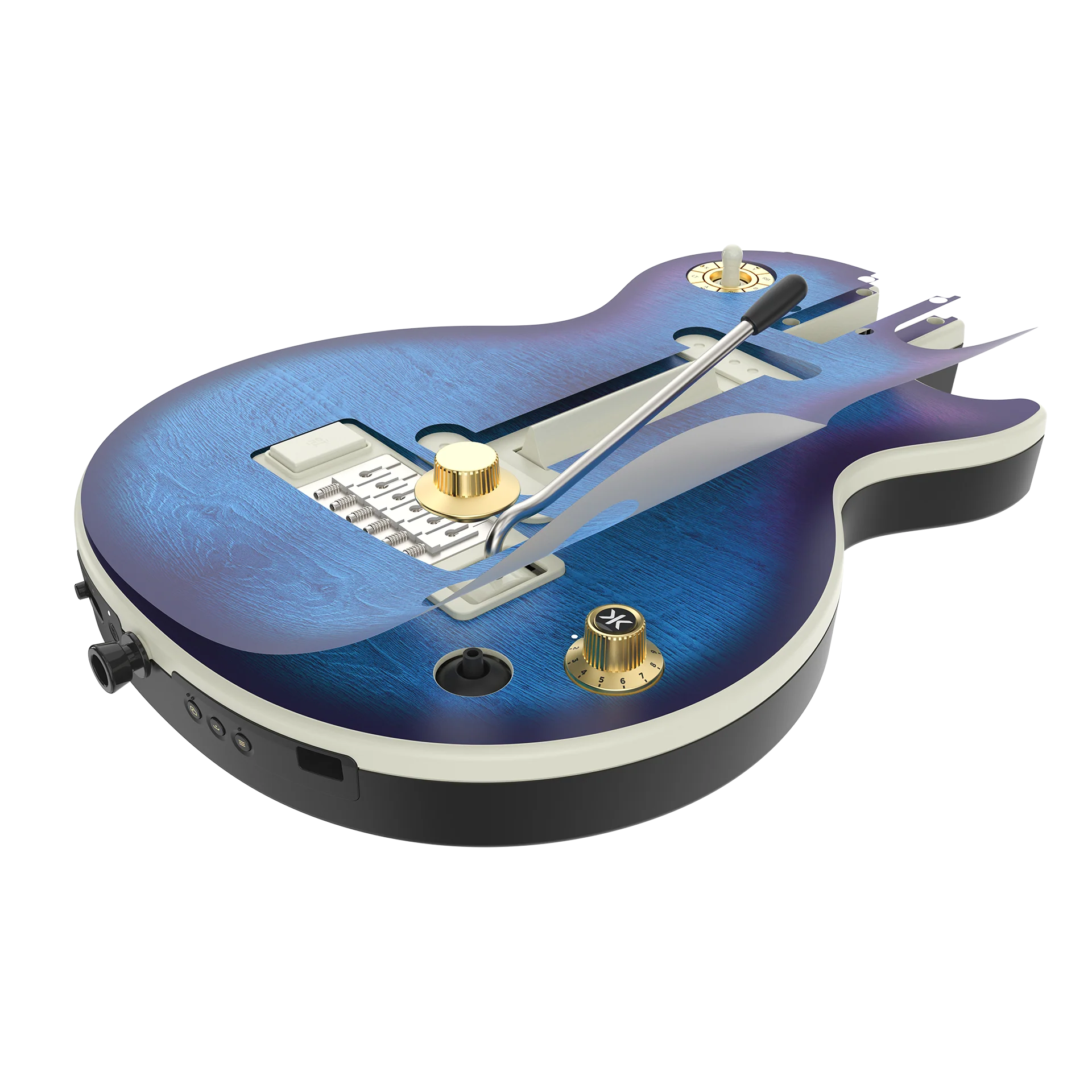 CRKD Gibson Les Paul Faceplate Skin Blueberry Burst (Matte) - Image 2