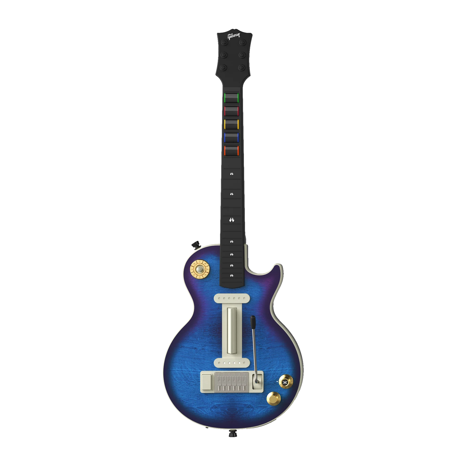 CRKD Gibson Les Paul Faceplate Skin Blueberry Burst (Matte) - Image 8