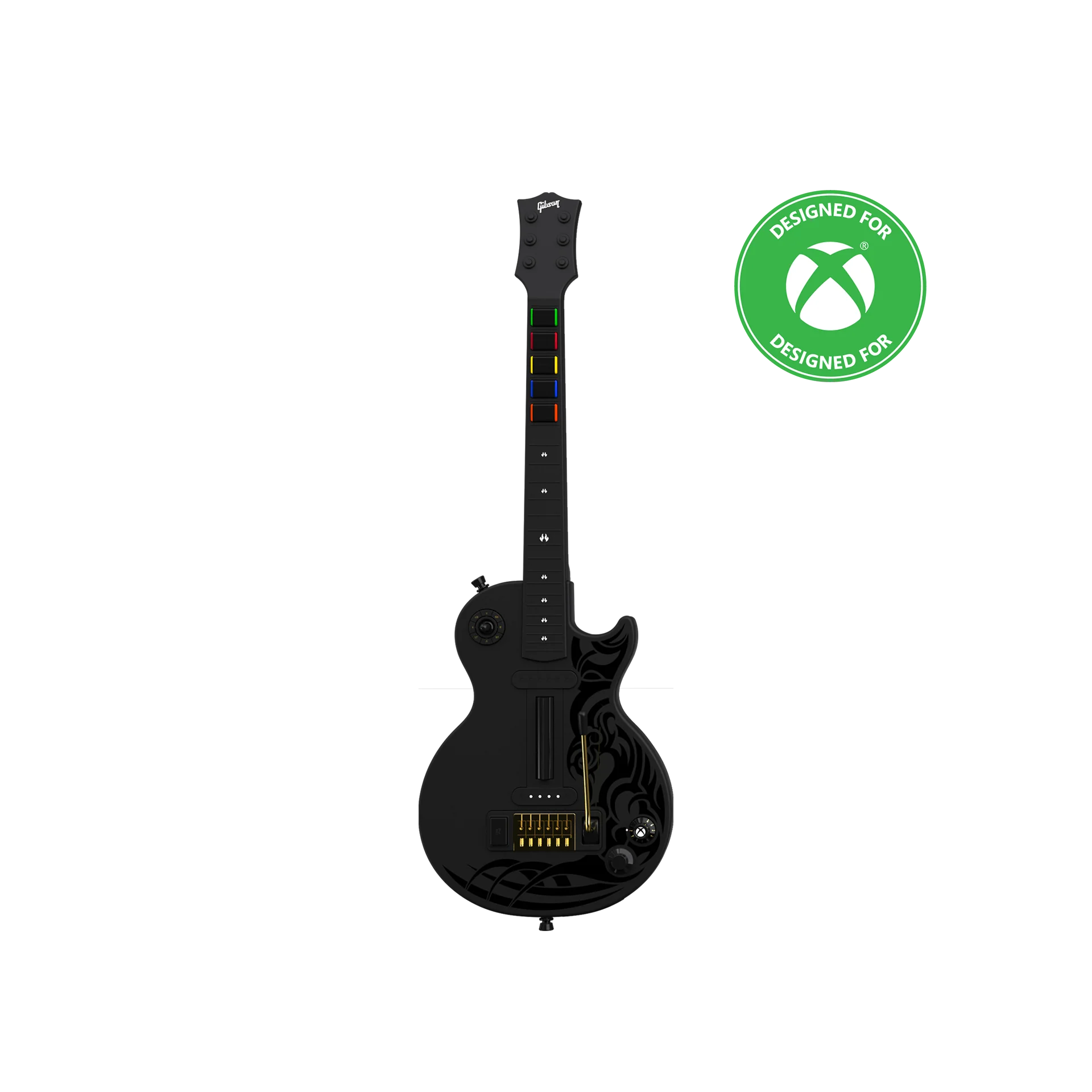 Gibson Les Paul Black Tribal Encore Edition for Xbox Series X|S, Xbox One, and PC