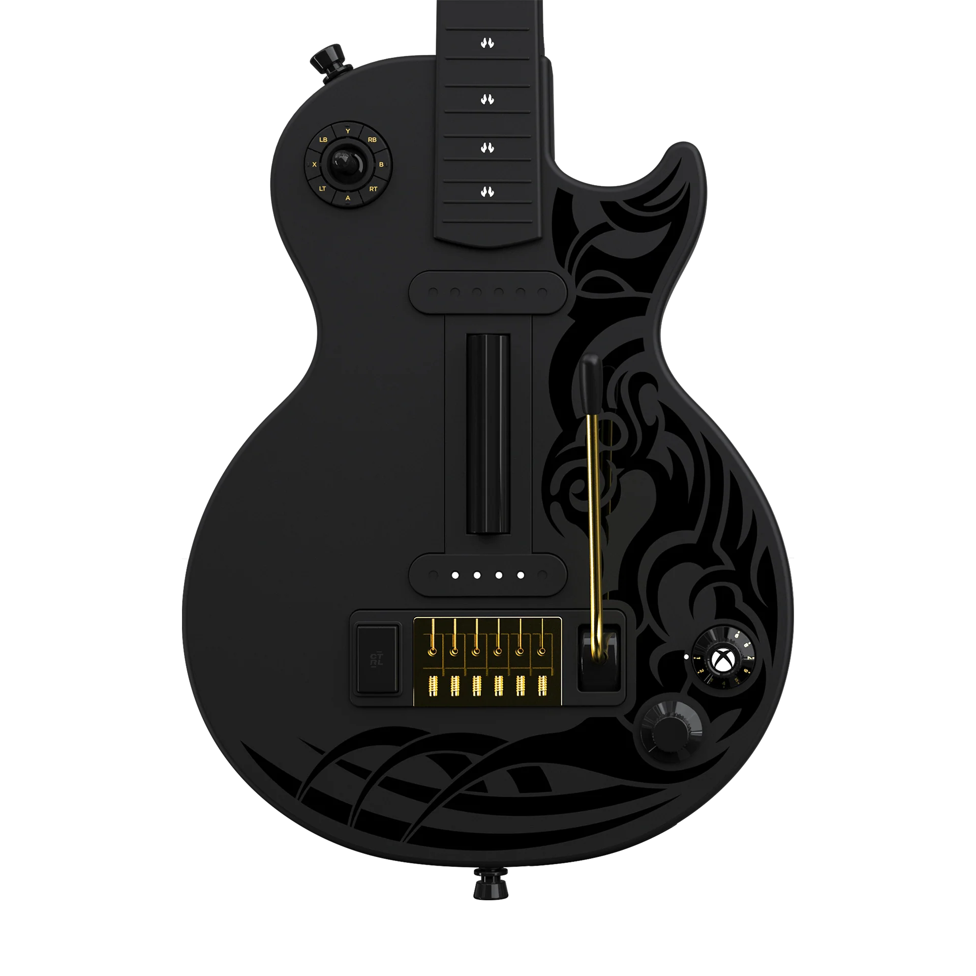 Gibson Les Paul Black Tribal Encore Edition for Xbox Series X|S, Xbox One, and PC - Image 2