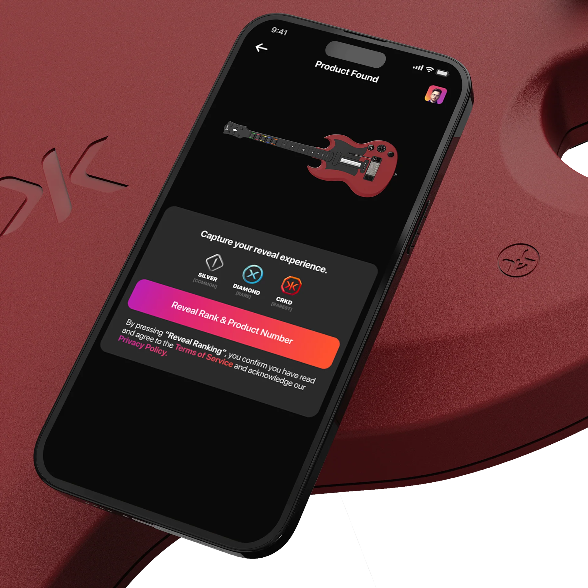 Gibson SG Cherry 20th Anniversary Edition Guitar Controller for PlayStation® 5, PlayStation® 4, and PC - Image 11