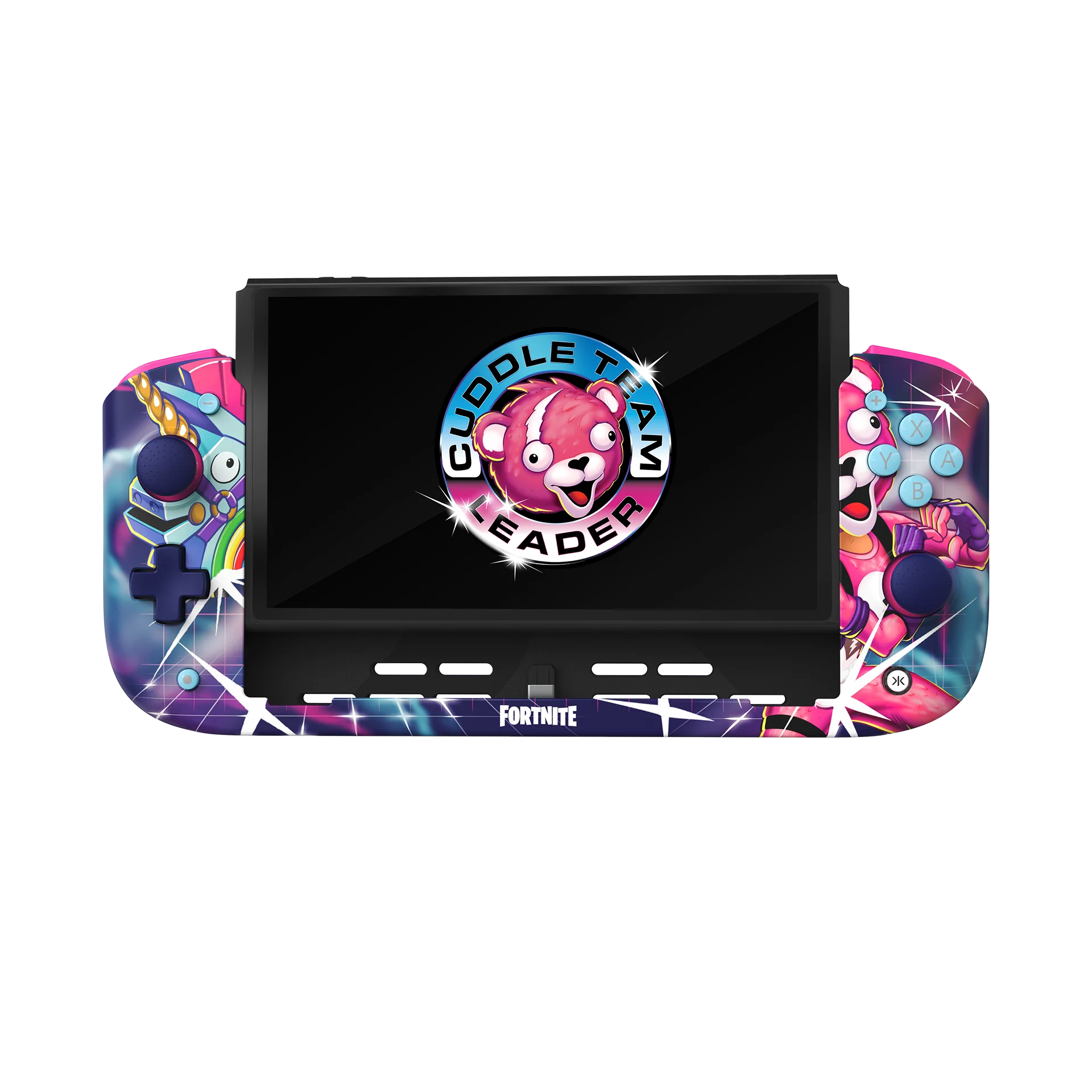 Nitro Deck Fortnite Cuddle Team Leader Edition + Carry Case + Stick Top 8 Pack Bundle - Image 3