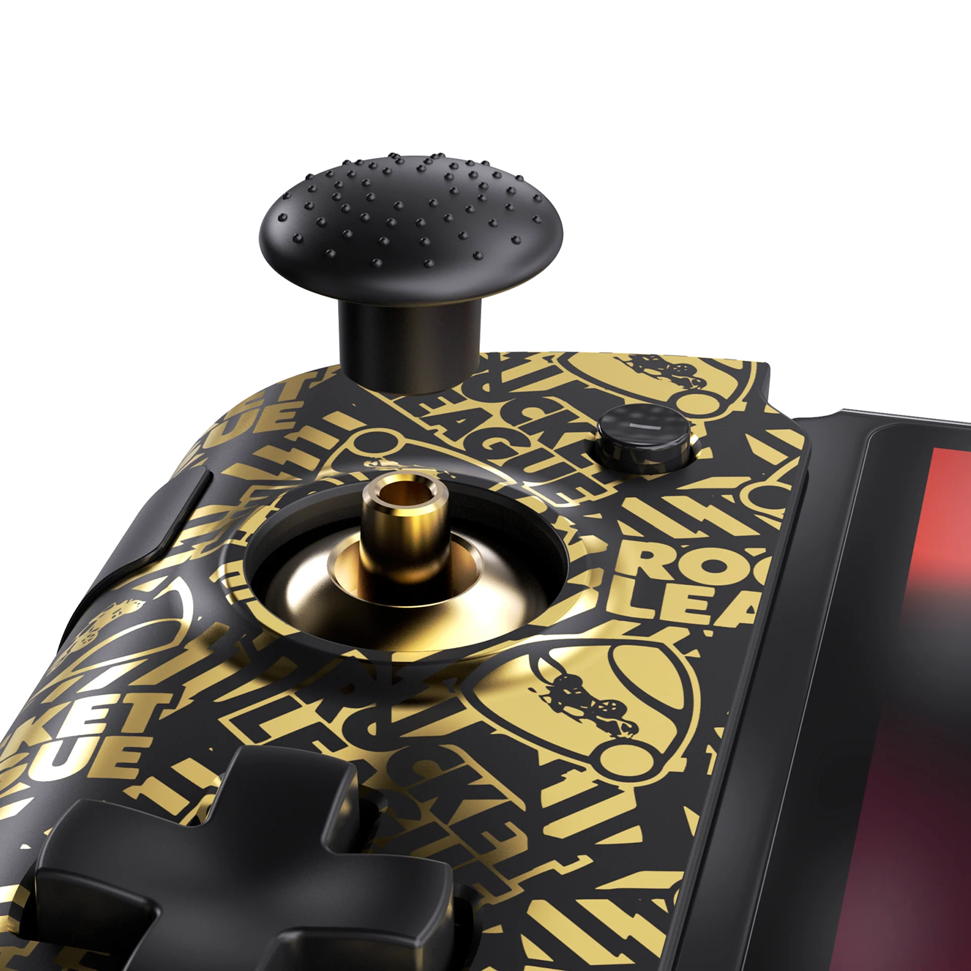 Nitro Deck+ Rocket League Gold Edition w/ Carry Case + HDMI Adapter + Stick Top 8 Pack Bundle - Image 6